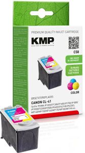 KMP C58 Druckerpatrone 1 Stück(e) Cyan, Magenta, Gelb