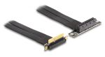 DELOCK Riser Karte PCI Express x4 St. zu 4 Slot Kab.30 cm