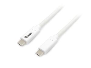 Equip USB 3.2 Gen 1 C auf C Kabel, M/M, 0.5m, PD 60W, 5Gbps, Weiß