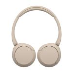 Sony WH-CH520 Kopfhörer Kabellos Kopfband Anrufe/Musik USB Typ-C Bluetooth Ladestation Cremefarben