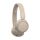 Sony WH-CH520 Kopfhörer Kabellos Kopfband Anrufe/Musik USB Typ-C Bluetooth Ladestation Cremefarben