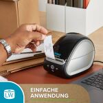 DYMO Original LabelWriter Etiketten für Hängemappen | 12 mm x 50 mm | Rolle mit 220 leicht ablösbaren Etiketten | selbstklebend | für LabelWriter Etikettendrucker und Beschriftungsgerät