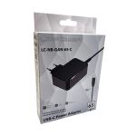 LC-Power LC-NB-GAN-65-C Ladegerät für Mobilgeräte Laptop Schwarz AC Drinnen