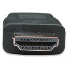 Techly ICOC-HDMI-D-045 Videokabel-Adapter 5 m DVI-D Schwarz