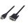 Techly ICOC-HDMI-D-045 Videokabel-Adapter 5 m DVI-D Schwarz