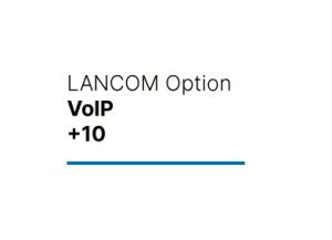 LANCOM VoIP +10 Option Netzwerk-Management 1 Lizenz(en)