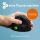 R-Go Tools Ergonomische Maus R-Go HE Break mit Pausensoftware, groß (Handlänge ≥ 185mm), für Linkshänder, bluetooth, schwarz