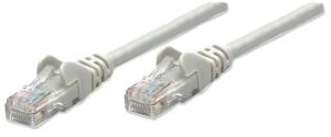 Intellinet Netzwerkkabel, Cat6, U/UTP, CCA, Cat6-kompatibel, RJ45-Stecker/RJ45-Stecker, 0,5 m, grau