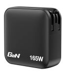 Verbatim Mini GaN Charger 165W Universal Schwarz AC Schnellladung Drinnen