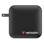 Verbatim Mini GaN Charger 165W Universal Schwarz AC Schnellladung Drinnen