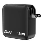 Verbatim Mini GaN Charger 165W Universal Schwarz AC Schnellladung Drinnen