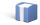 Durable ECO Quadratisch Kunststoff Blau
