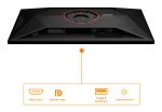 AOC G4 U32G4U Computerbildschirm 80 cm (31.5") 3840 x 2160 Pixel 4K Ultra HD Schwarz, Rot