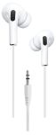 2GO 797313 Kopfhörer & Headset Kabelgebunden im Ohr Anrufe/Musik Weiß