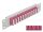 DeLOCK 10″ LWL Patchpanel 12 Port LC Quad violett 1 HE grau