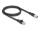 DELOCK M12 Kabel X-kodiert 8 Pin St zu RJ45 St 1 m schwarz