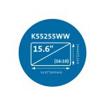 Kensington MagPro Magnetischer Blickschutzfilter für 15.6“-Laptops (16:10)