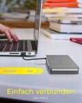 ICY BOX IB-AC603b-U3, USB 3.2 Gen 1 zu 2,5" SATA...