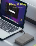 ICY BOX IB-AC603b-U3, USB 3.2 Gen 1 zu 2,5" SATA Festplatten Adapter Kabel, Zugriff LED