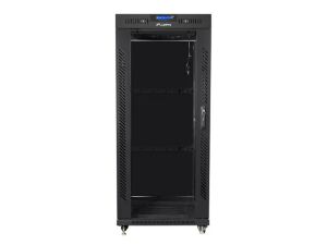 Lanberg FF01-8822-12BL Rack 22U Freistehendes Gestell Schwarz