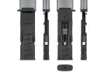 DeLOCK USB 5 Gbps Kartenleser mit SD und Micro SD Slot und Aufbewahrungsfächern für Speicherkarten
