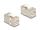 DELOCK Keystone Modul RJ45 Buchse zu RJ45 Buchse Cat.6 FTP