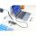 Manhattan 190442 laptop-dockingstation & portreplikator Kabelgebunden USB 3.2 Gen 1 (3.1 Gen 1) Type-C Grau