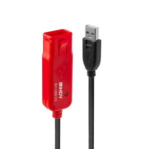 Lindy 42780 USB Kabel USB 2.0 8 m USB A Schwarz