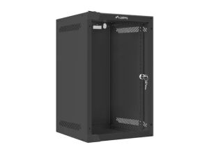 Lanberg WF10-2309-10B Rack 9U Wandmontiertes Regal Schwarz