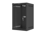 Lanberg WF10-2309-10B Rack 9U Wandmontiertes Regal Schwarz