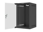 Lanberg WF10-2309-10B Rack 9U Wandmontiertes Regal Schwarz