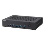 ASUS ExpertCenter PN43-SN100AD Intel® N N100 4 GB DDR4-SDRAM 128 GB SSD Windows 11 Pro Mini PC Mini-PC Schwarz
