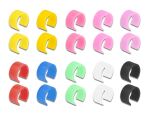 DELOCK NWK RJ45 Cat.6A S/FTP mit farbigen Clips 3 m