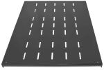 Intellinet 19" Fachboden zur Festmontage, 1 HE, 600 mm Tiefe, besonders hohe Traglast, schwarz