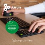 R-Go Tools Tastatur R-Go Numpad Break, ergonomischer Ziffernblock mit Pausensoftware, bluetooth, schwarz