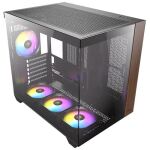 Antec CX800 Midi Tower Schwarz, Holz