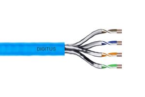 Digitus CAT 6A U/FTP Datenkabel - Verlegekabel, 100 m, Simplex, Eca