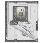 GIGABYTE X870E AORUS PRO X3D ICE Mainboard – Unterstützt AMD Ryzen 9000 Prozessoren, 18+2+2-Phasen Digital-VRM, bis zu 9000 Hz DDR5 (OC), 2 x PCIe 5.0 + 2 x PCIe 4.0, Wi-Fi 7, 5 GbE LAN, USB 4