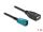 DELOCK Kabel HSD Z Stecker zu USB 2.0 Typ-A Buchse 1 m