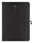 Lanberg WF01-6412-23B Rack 12U Wandmontiertes Regal Schwarz