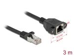DELOCK Verlängerungskabel S/FTP RJ45 ST -> BU...