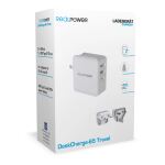 RealPower DeskCharge-65 Travel Universal Grau AC Drinnen