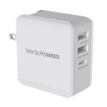 RealPower DeskCharge-65 Travel Universal Grau AC Drinnen