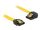 DELOCK SATA-Kabel SATA III -> SATA links St/St 0.50m gelb