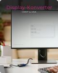ICY BOX IB-AC502a, HDMI A-Typ zu VGA Adapter