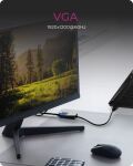 ICY BOX IB-AC502a, HDMI A-Typ zu VGA Adapter