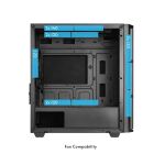 Chieftec AZ-01B-OP Computer-Gehäuse Mini Tower Schwarz