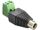 DeLOCK 65486 Kabeladapter DC 2.5 x 5.5 mm 2p Schwarz, Grün, Silber