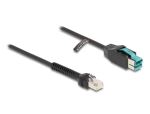DELOCK Spiralkabel RJ50 Stecker zu PoweredUSB Stecker 12 V 3