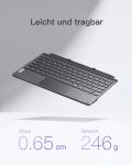 Inateck KB02028_GRAY Tabletersatzteil/-zubehör Tastatur
